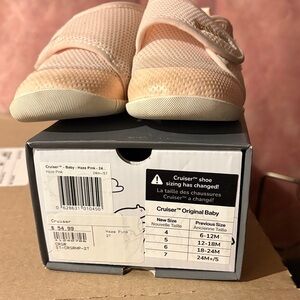 Stonz Cruiser Original Baby Shoe - Haze Pink - size 7 or 24M+